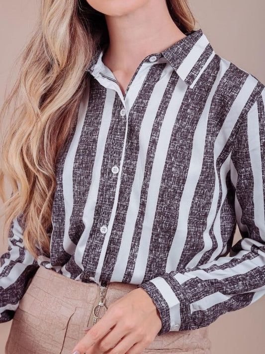 Striped Oversized Shirt